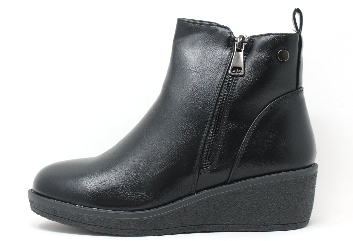 Wedged Ankle Boot