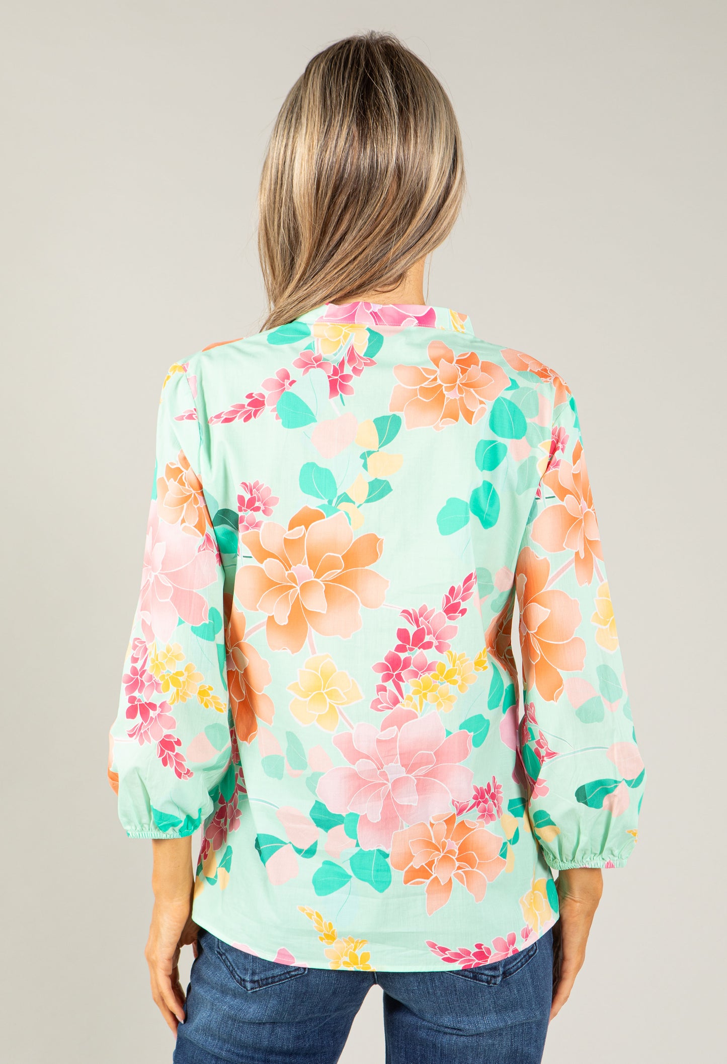 Floral Summer Blouse