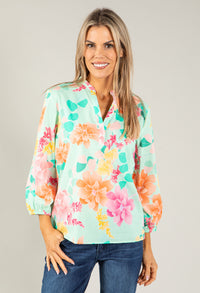 Floral Summer Blouse