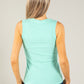 Ribbed Sleeveless Top