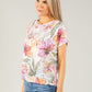 Printed Flower Top