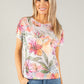 Printed Flower Top