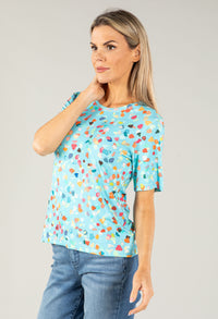 Confetti Print Top