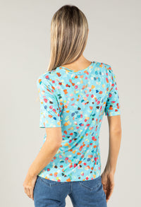 Confetti Print Top