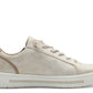 Soft Gold Side Zip Trainers