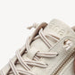 Soft Gold Side Zip Trainers