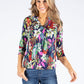 Floral Lily Print Top