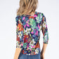 Floral Lily Print Top