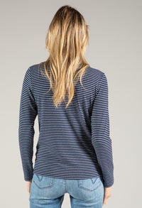 Ribbed Striped Top