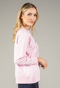 Long Sleeve Top with Diamanté Detailing