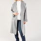 Saddle Stitch Belted Coat