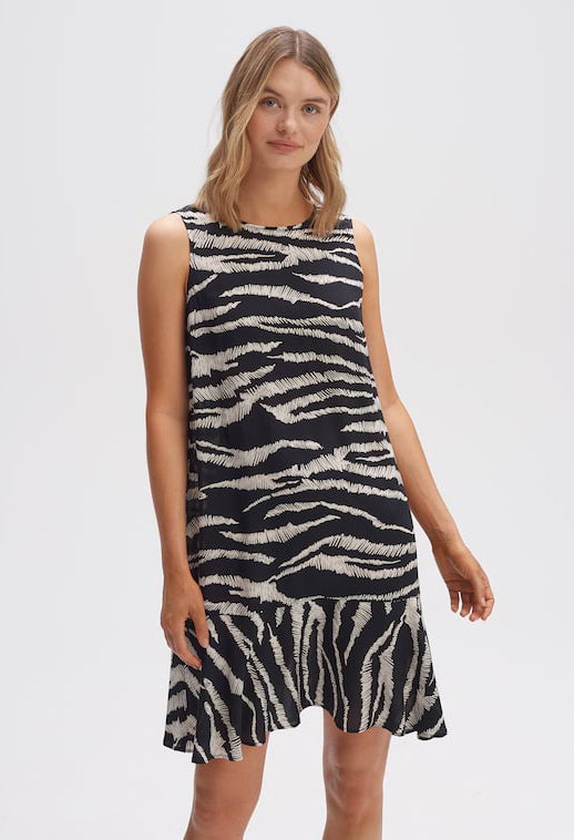 Wenola Safari Animal Print A-Line Dress