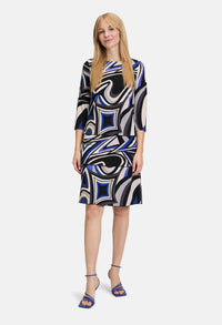 Tiered Patterned Dress