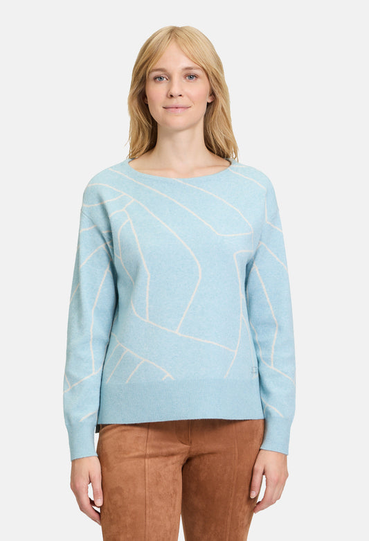 Jacquard Knit Jumper