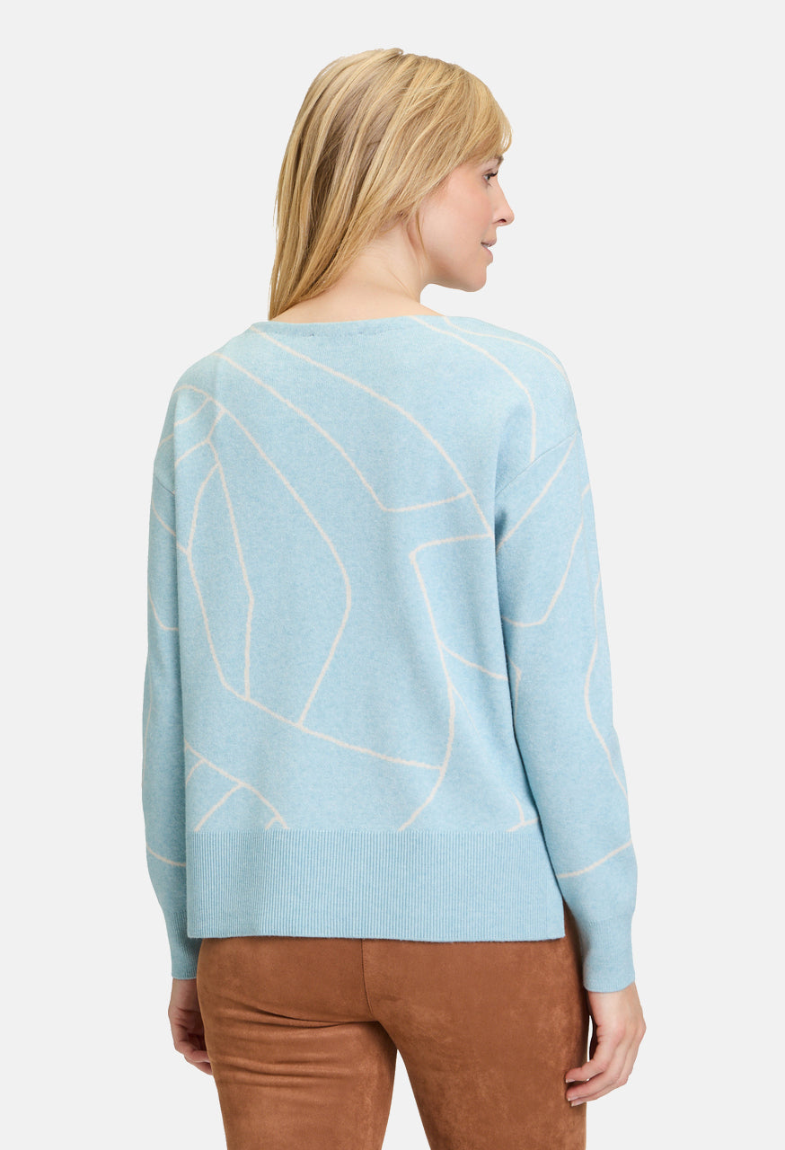 Jacquard Knit Jumper