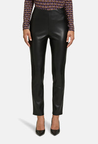 Slim Fit Faux Leather Leggings