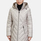 Outdoor Padded Jacket with Removable Hood