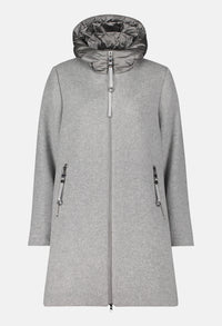 Wool Hooded Coat