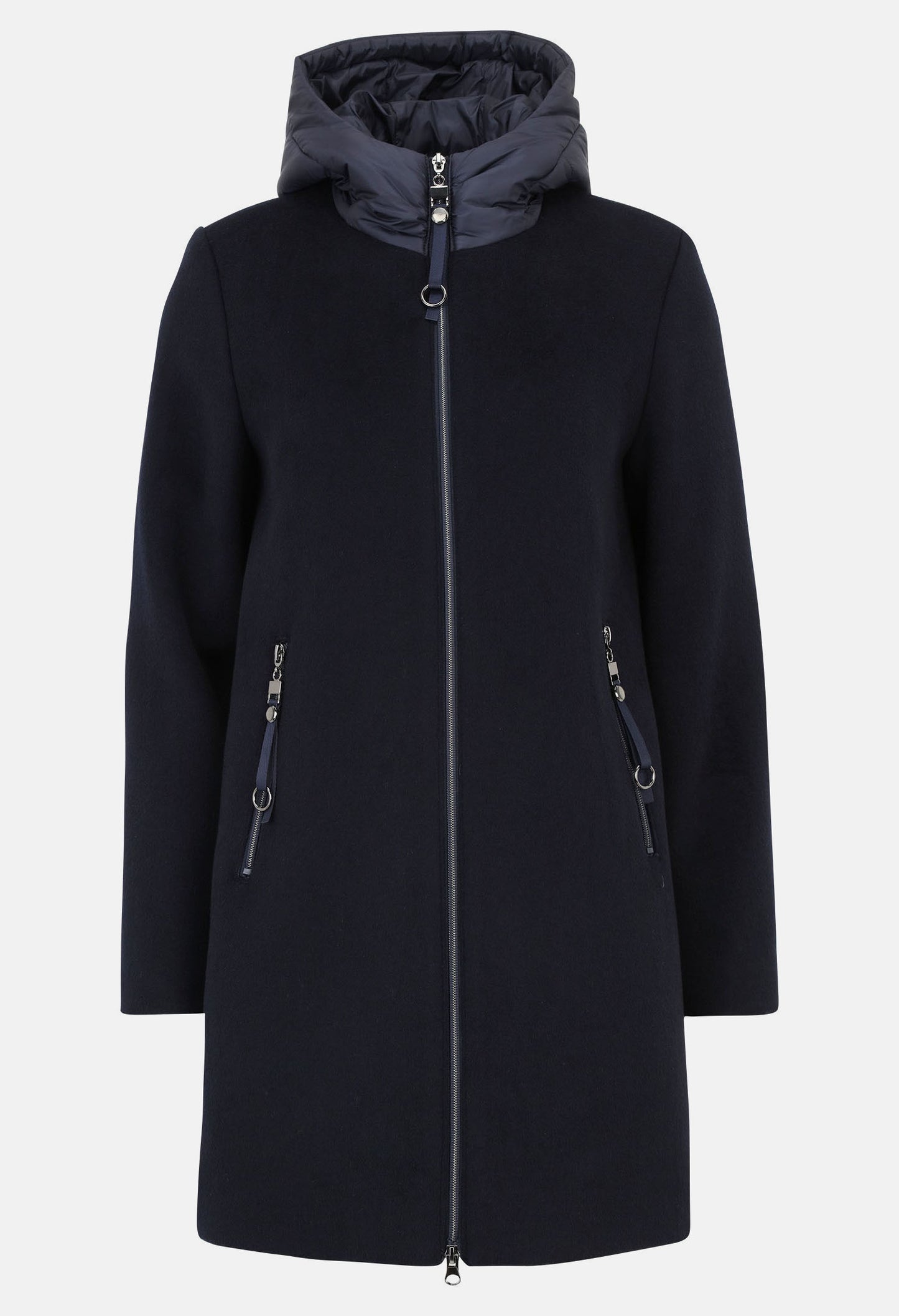 Wool Hooded Coat