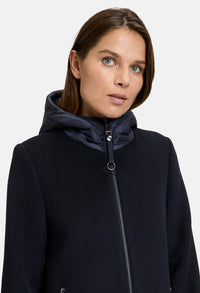 Wool Hooded Coat