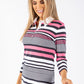 Variable Stripe Polo Shirt