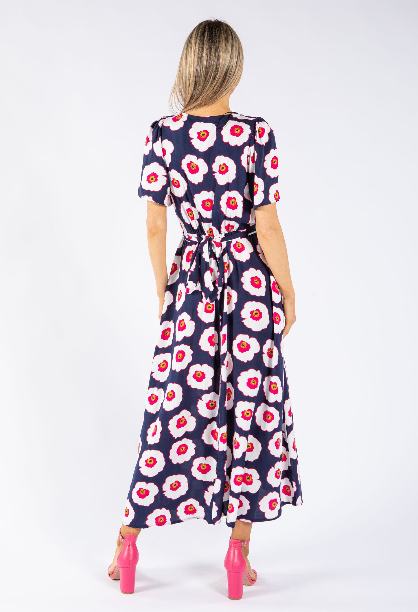 Poppy Print Dress