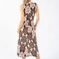 Anthemion Print Dress