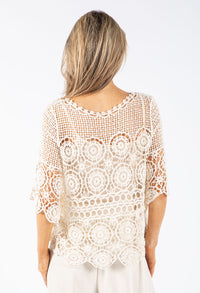 Spiral Crochet Top