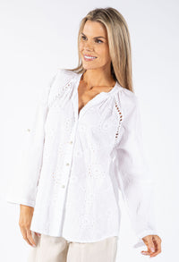 V Neck Summer Blouse