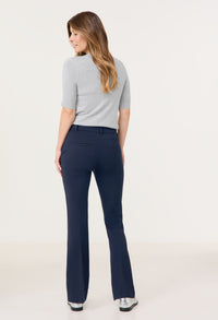 Flared Fit Smart Trouser