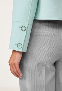 Buttoned Soft Feel Jacket