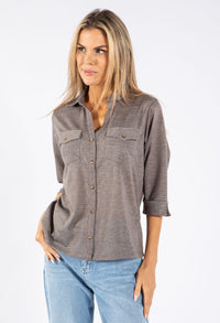 Soft Shirt Style Top