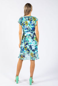 Aqua Bloom Dress