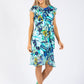 Aqua Bloom Dress