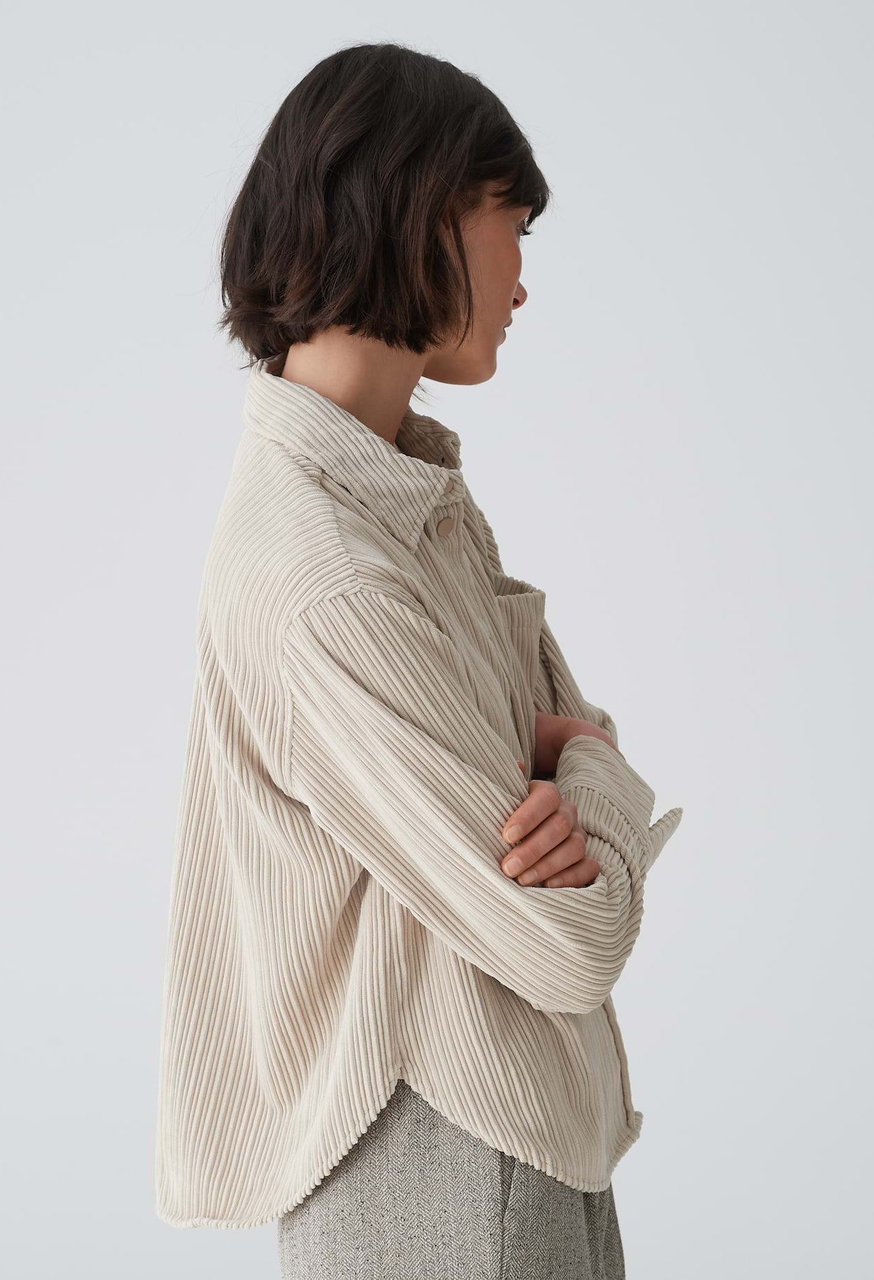 Fanki soft corduroy Shirt