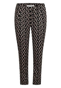 Printed Smart Trousers