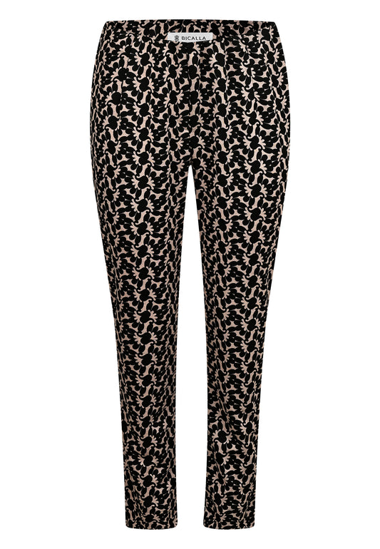 Printed Smart Trousers