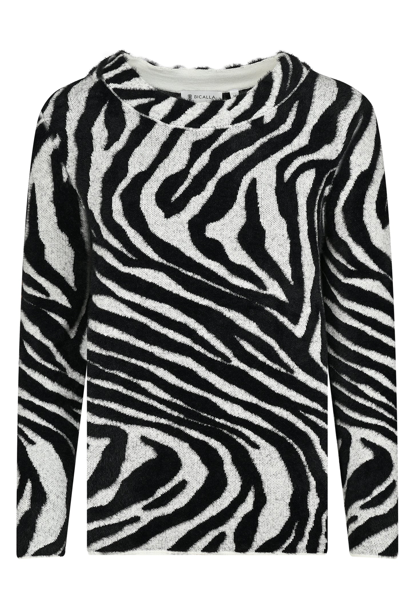 Zebra Print Soft Touch Pullover