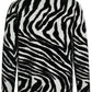 Zebra Print Soft Touch Pullover