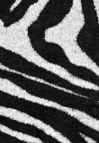 Zebra Print Soft Touch Pullover