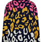 Abstract Leopard Print Pullover