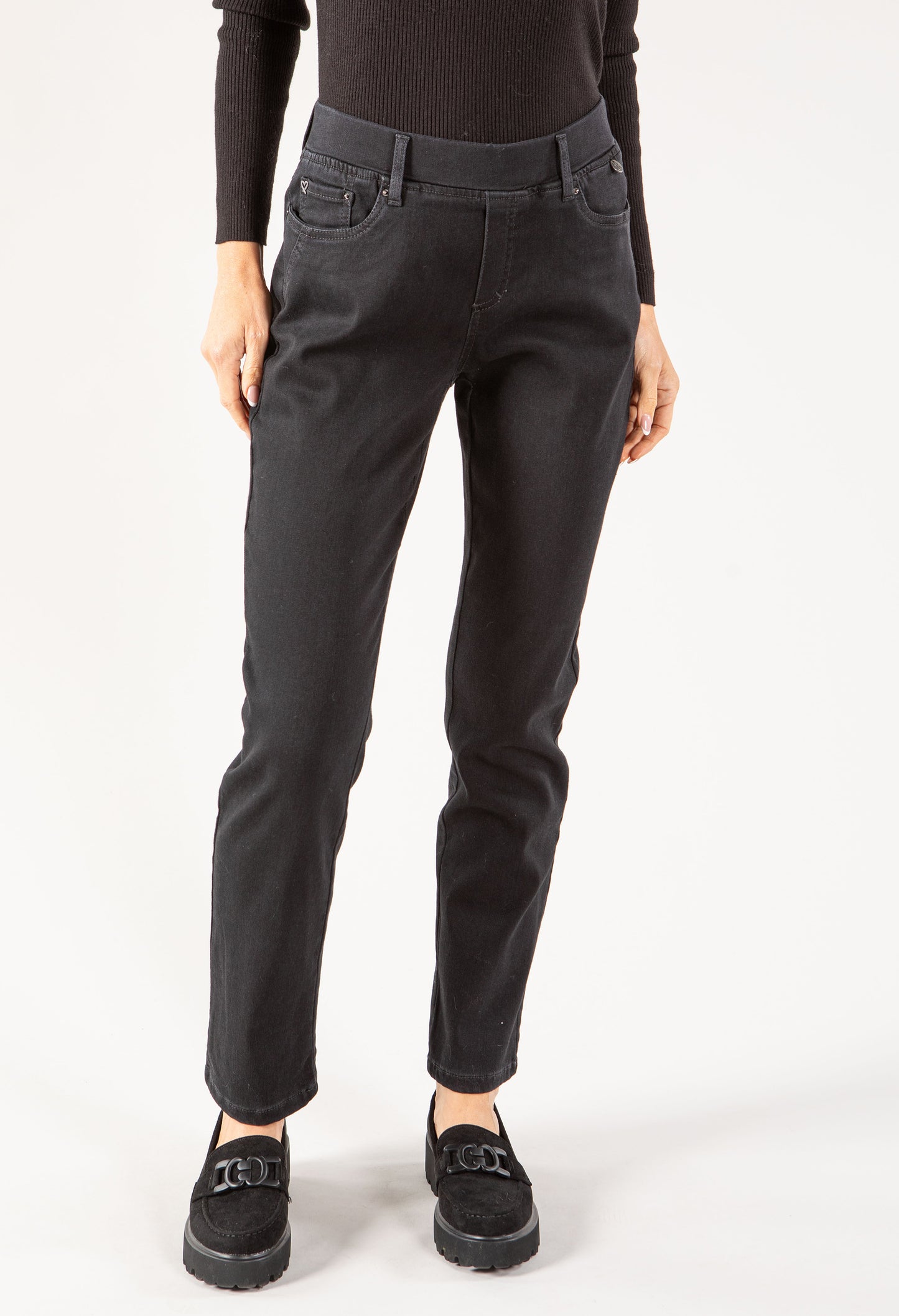 Thermo Denim Pull On Jeans