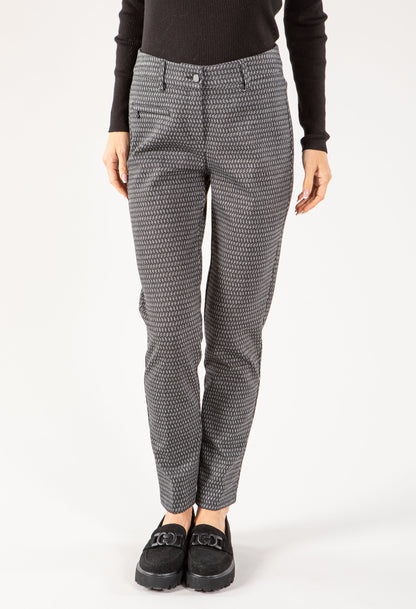 Patterned Work Trousers