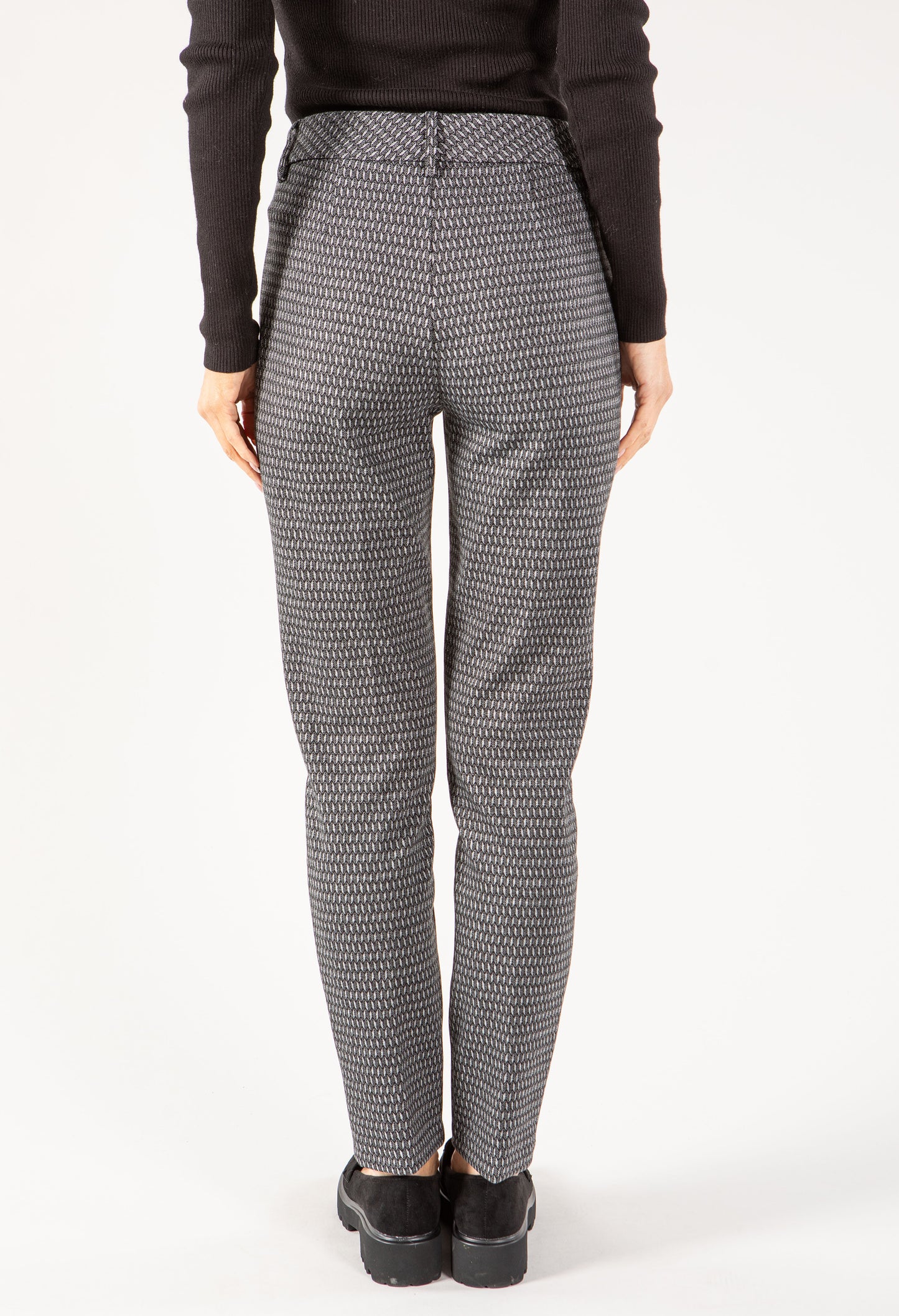 Patterned Work Trousers