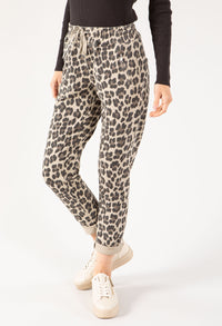 Leopard Print Joggers