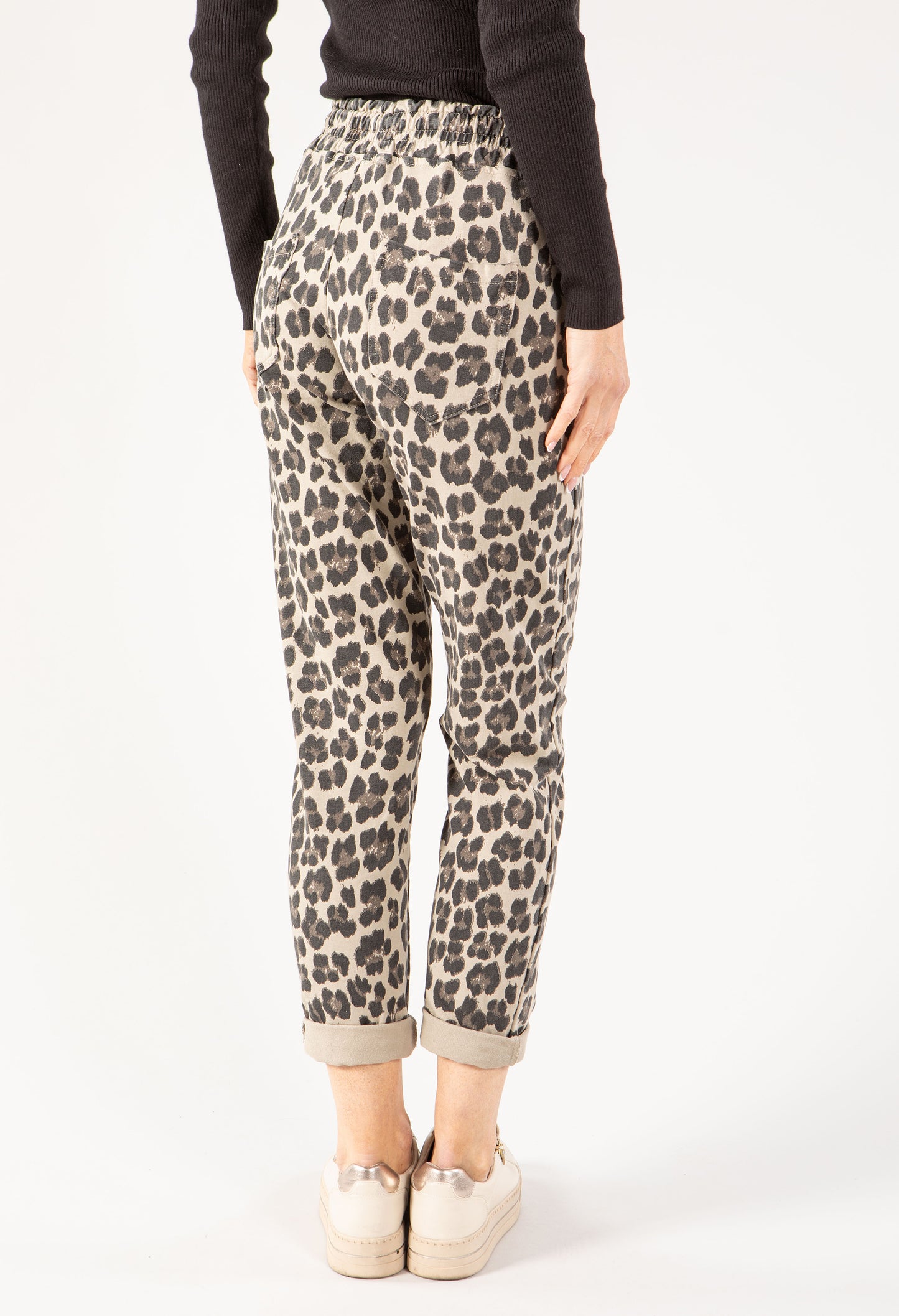 Leopard Print Joggers