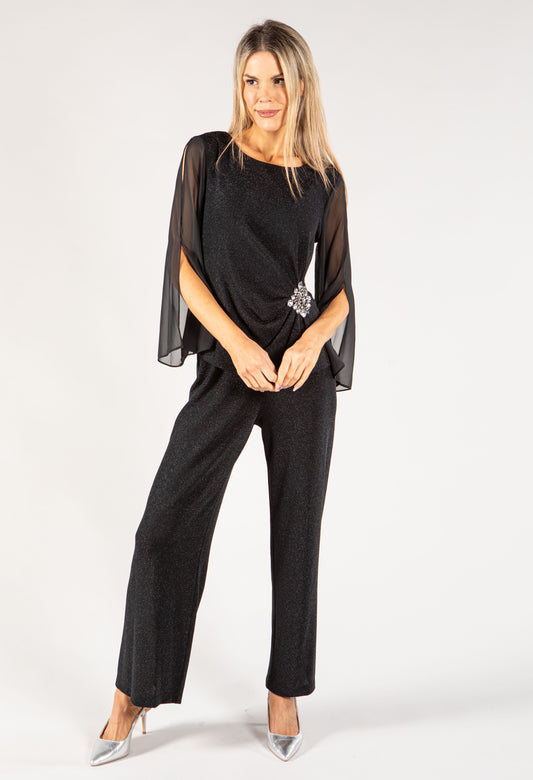 Lurex Detail Trousers