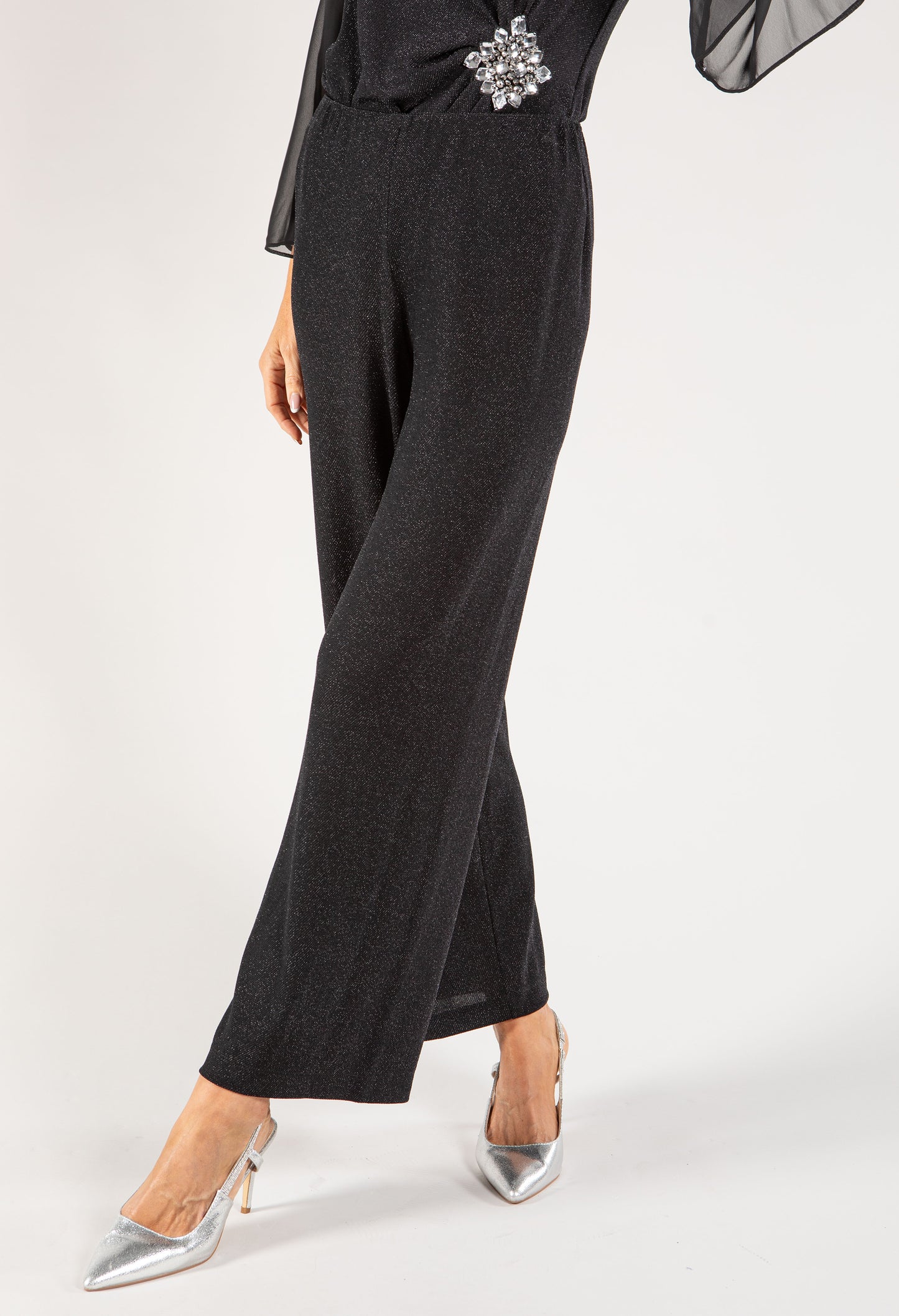 Lurex Detail Trousers