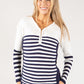 Striped Ribbed Knit Top