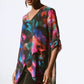 Bohemian Wrap Abstract Blouse